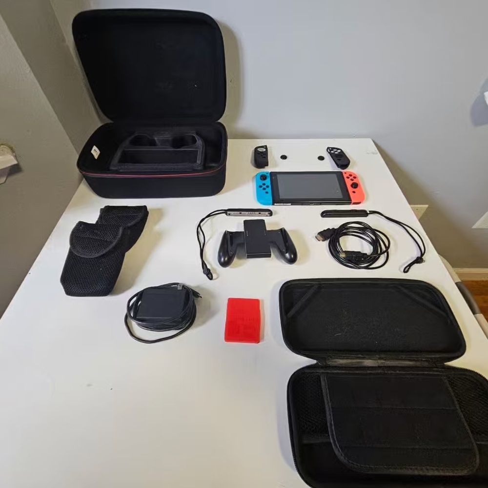 Nintendo Switch with Accessories - Picture 2 of 12
